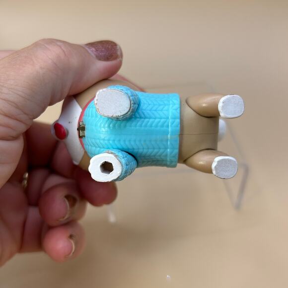 Disney Junior Puppy Dog Pals Mini Figure Keia Blue Sweater Orange Collar 2 1/2" - Picture 2 of 7